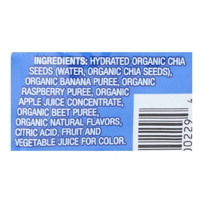 An image displaying Mamma Chia Wild Raspberry Organic Vitality Snack - Case Of 16 - 3.5 Ounce by Mamma Chia