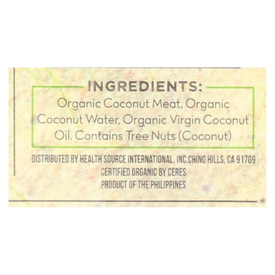 An image displaying Nuco Original Organic Coconut Wraps - Case Of 12 - 2.47 Ounce by Nuco
