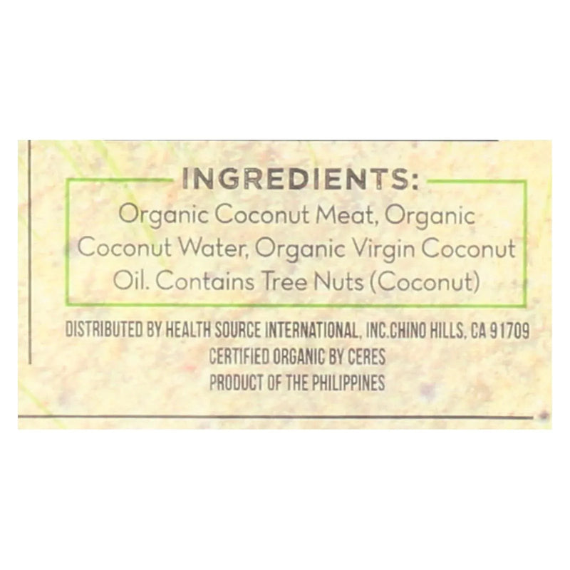 An image displaying Nuco Original Organic Coconut Wraps - Case Of 12 - 2.47 Ounce by Nuco
