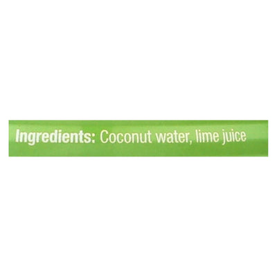 Amy And Brian - Coconut Water With Lime - Case Of 12 - 17.5 Fl Oz - Orca Market