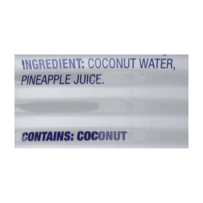 C2o Coconut Water With Pineapple Juice And Coconut Pulp - Case Of 12 - 17.5 Fz - Orca Market