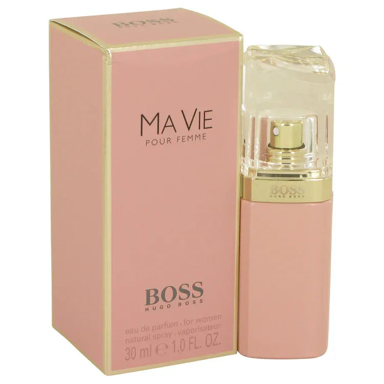 An image displaying Boss Ma Vie by Hugo Boss Eau De Parfum Spray 1.6 oz for Women by Hugo Boss