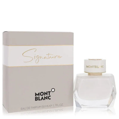 An image displaying Montblanc Signature by Mont Blanc Eau De Parfum Spray for Women by Mont Blanc