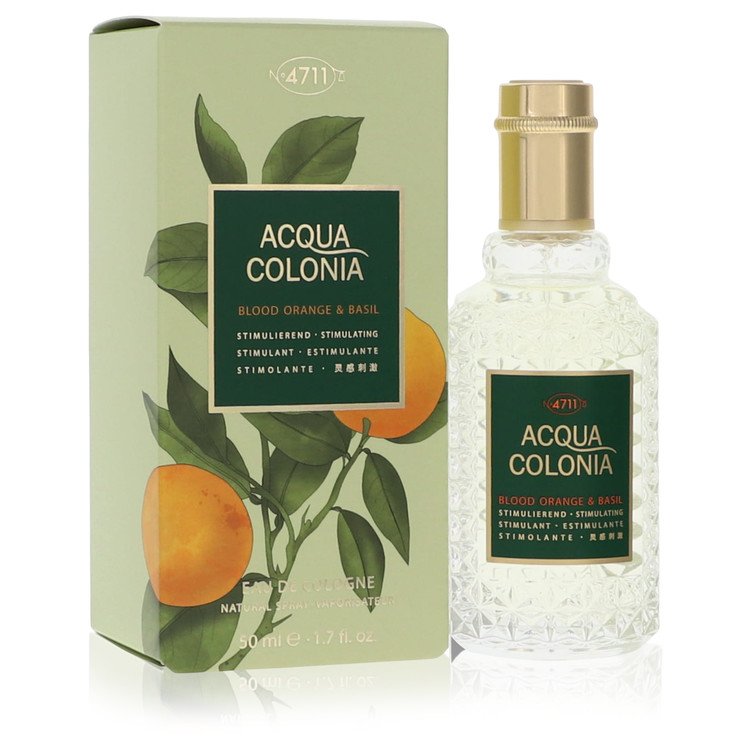 4711 Acqua Colonia Blood Orange & Basil by Maurer & Wirtz Eau De Cologne Spray 5.7 oz for Women