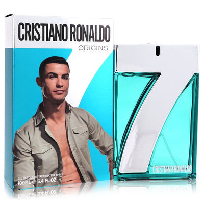 An image displaying Cristiano Ronaldo Cr7 Origins by Cristiano Ronaldo Eau De Toilette Spray for Men by Cristiano Ronaldo