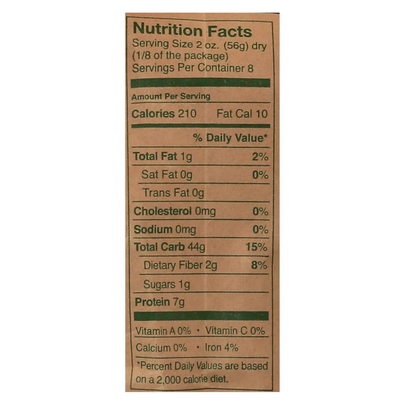 An image displaying Montebello Organic Pasta - Orecchiette - Case Of 12 - 1 Lb. by Montebello