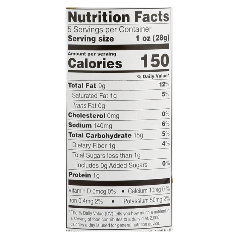An image displaying Sensible Portions Sea Salt Garden Veggie Chips In A Canister - Case Of 12 - 5 Ounce by Sensible Portions
