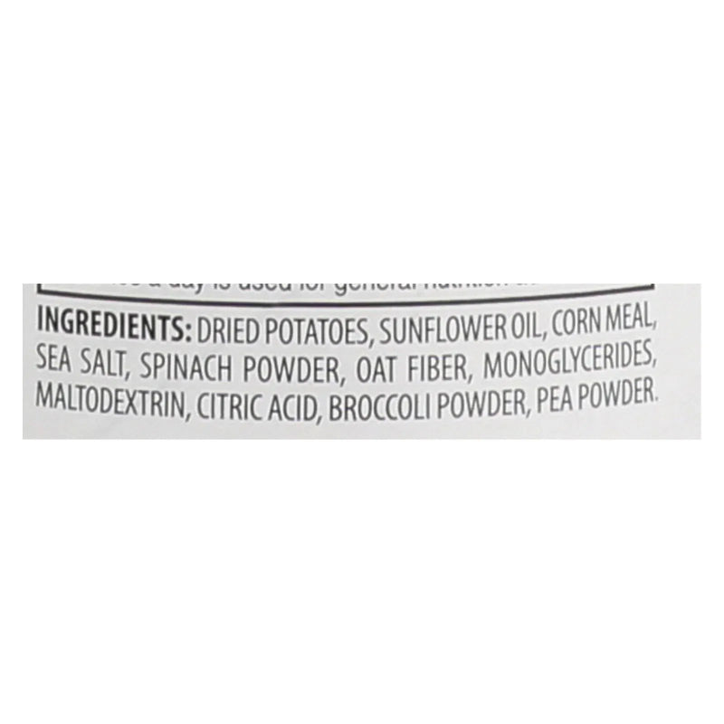 An image displaying Sensible Portions Sea Salt Garden Veggie Chips In A Canister - Case Of 12 - 5 Ounce by Sensible Portions
