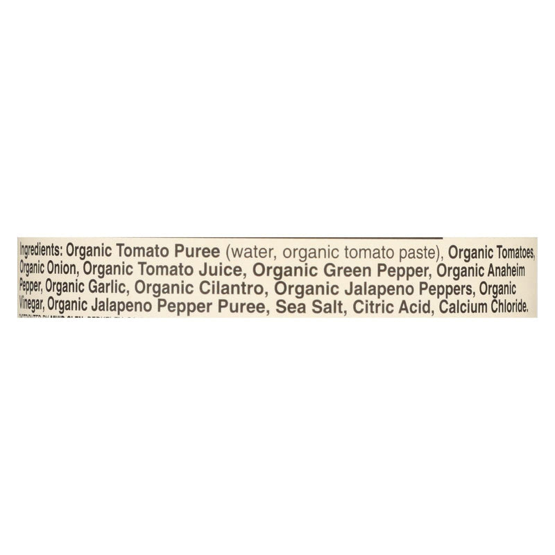Muir Glen Medium Garlic Cilantro Salsa - Tomato - Case Of 12 - 16 Ounce
