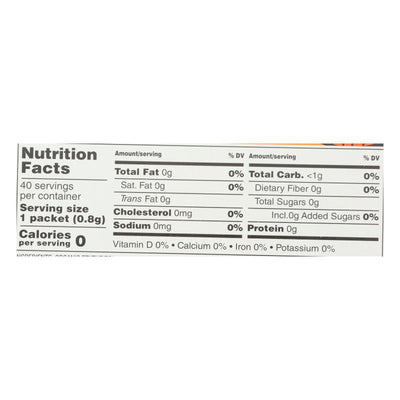 Sweet Leaf - Sweetner Monk Fruit Powder 40ct - 1 Each-1.13 Oz - Orca Market