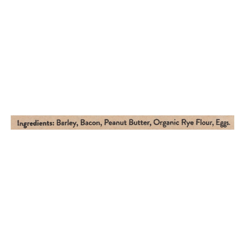 An image displaying Portland Pet Food Company - Dog Treats Bacon Brw Bsct - Case Of 6-5 Oz by Portland Pet Food Company