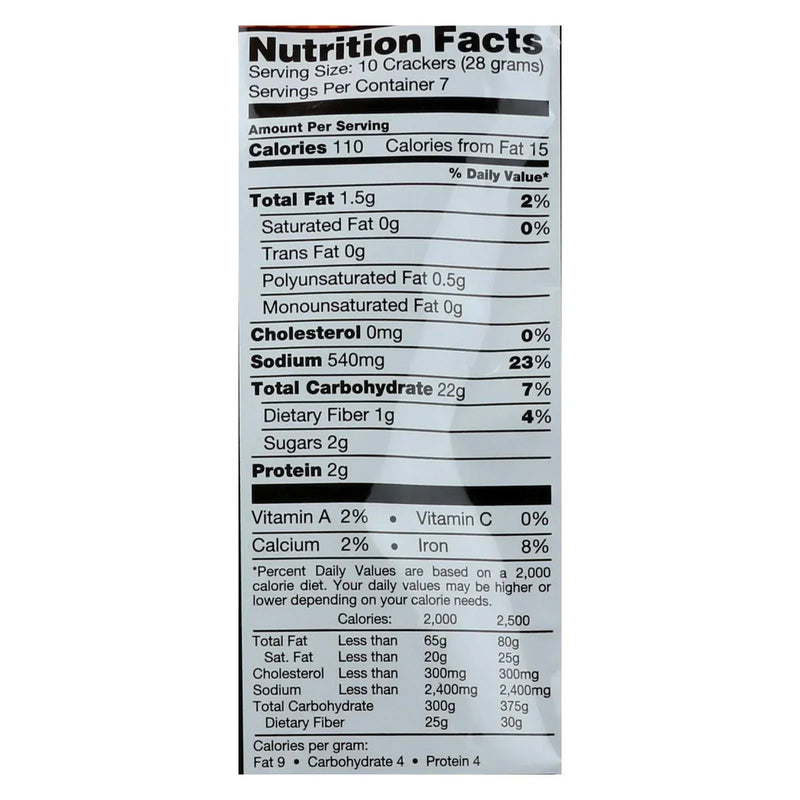 An image displaying Pretzel Crisp Buffalo Wing Thin, Crunchy Pretzel Crackers - Case Of 12 - 7.2 Ounce by Pretzel Crisp