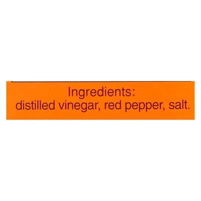 Tabasco Traditional Pepper Sauce Can  - Case Of 12 - 5 Fz