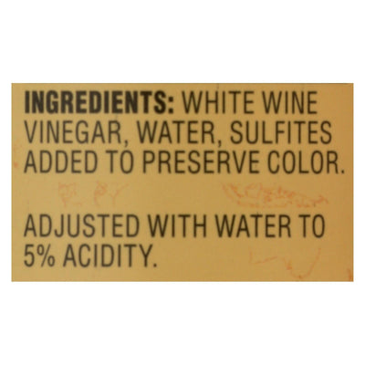 Reese - White Wine Vinegar - Case Of 6 - 12.7 Fl Ounce