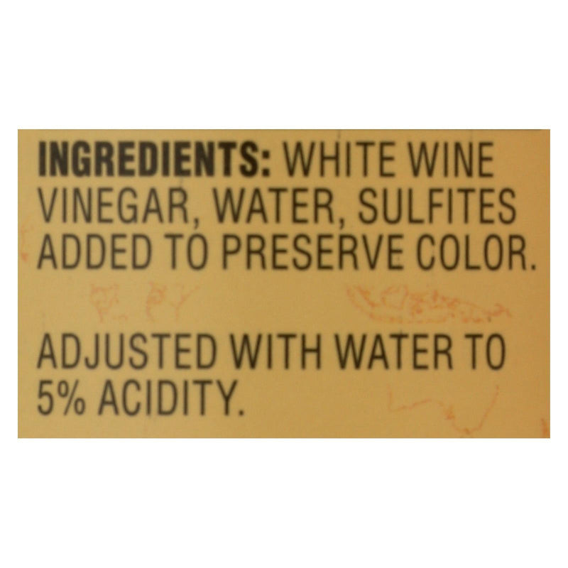 Reese - White Wine Vinegar - Case Of 6 - 12.7 Fl Ounce
