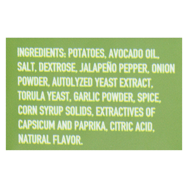 Boulder Canyon - Kettle Chips - Avocado Oil Jalapeno - Case Of 12 - 5.25 Oz. - Orca Market