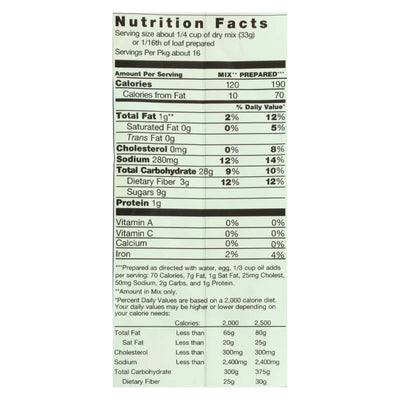 An image displaying Pamela's Products - Amazing Wheat Free Bread - Mix - Case Of 6 - 19 Ounce by Pamela's Products