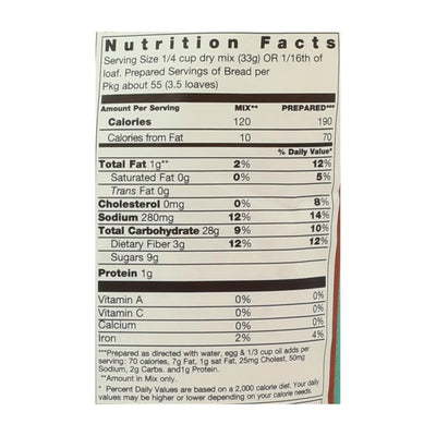 An image displaying Pamela's Products - Bread Mix - Case Of 3 - 4 Lb. by Pamela's Products