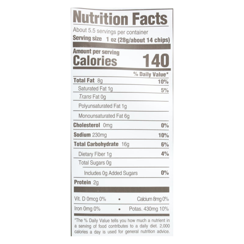 Boulder Canyon - Kettle Chips - Malt Vinegar And Sea Salt - Case Of 12 - 5.25 Oz. - Orca Market