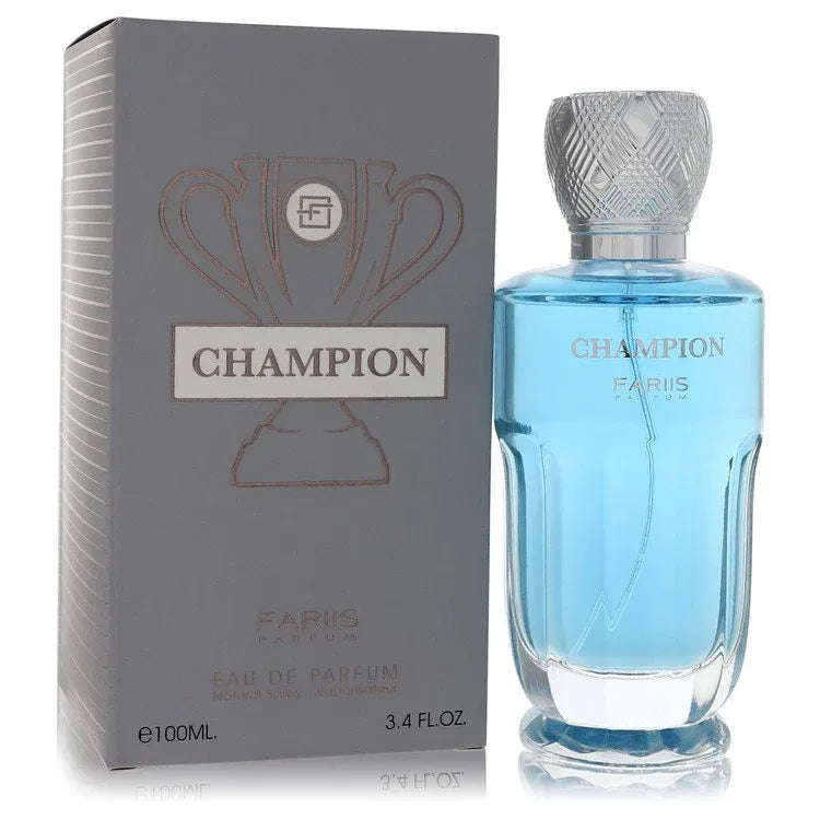 An image displaying Fariis Champion by Fariis Parfum Eau De Parfum Spray 3.4 oz for Men by Fariis Parfum
