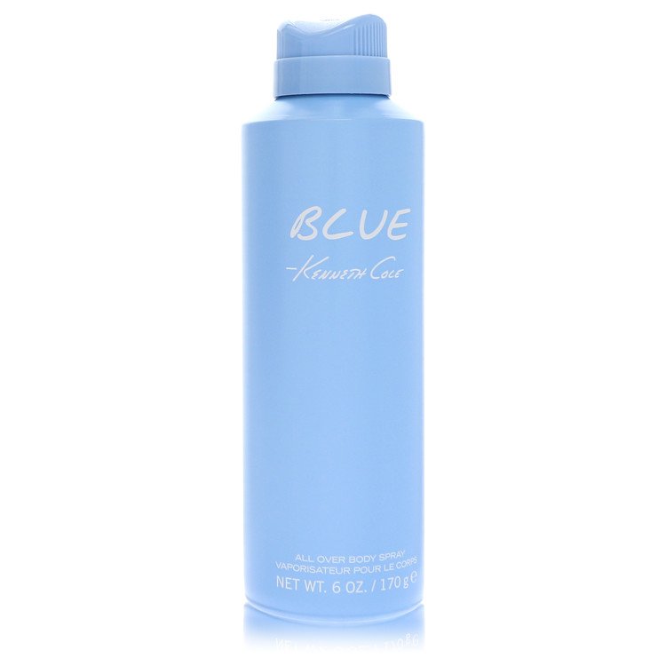 An image displaying Kenneth Cole Blue by Kenneth Cole Body Spray 6 oz for Men by Kenneth Cole