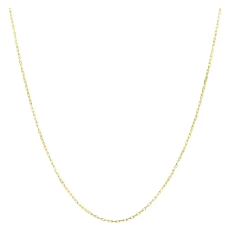 An image displaying 14k Yellow Gold French Cable Chain (1.30 mm) by Orca Market