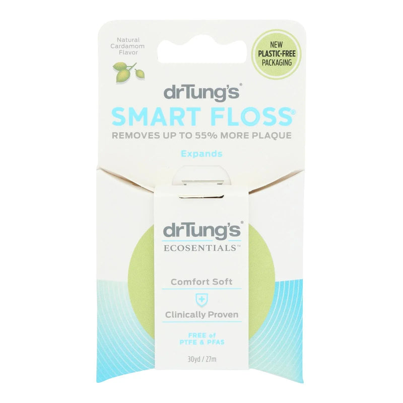 An image displaying Dr. Tungs Smart Floss - 30 Yards - Case Of 6 by Dr. Tung&