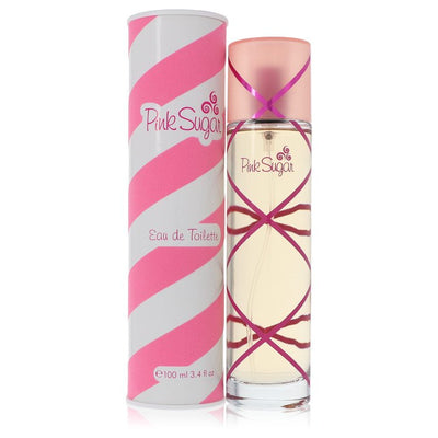 An image displaying Pink Sugar by Aquolina Eau De Toilette Spray for Women by Aquolina