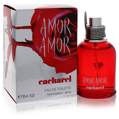 An image displaying Amor Amor by Cacharel Eau De Toilette Spray for Women by Cacharel