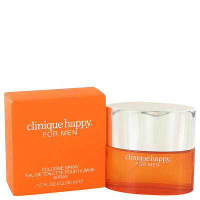 An image displaying HAPPY by Clinique Cologne Spray for Men by Clinique