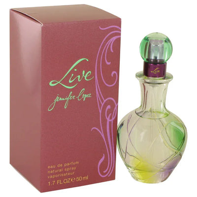 An image displaying Live by Jennifer Lopez Eau De Parfum Spray for Women by Jennifer Lopez