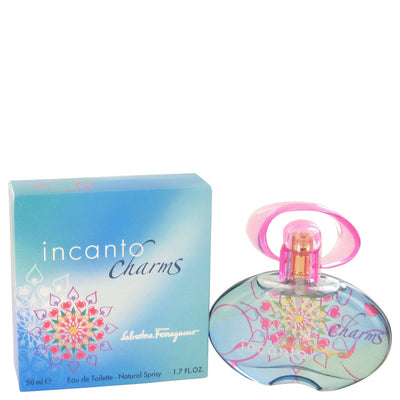 An image displaying Incanto Charms by Salvatore Ferragamo Eau De Toilette Spray for Women by Salvatore Ferragamo