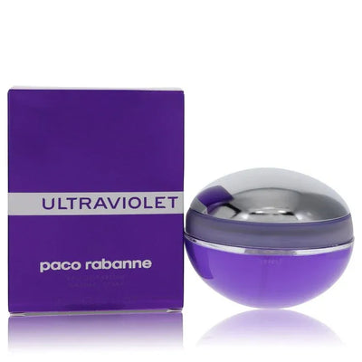 An image displaying ULTRAVIOLET by Paco Rabanne Eau De Parfum Spray for Women by Paco Rabanne