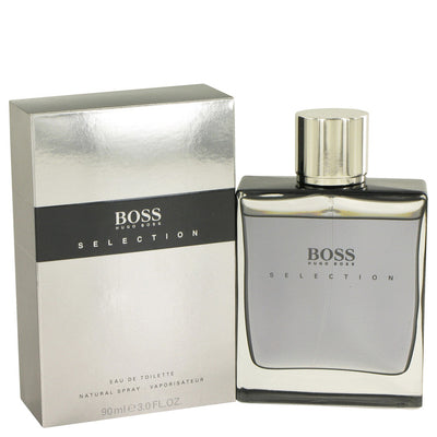 An image displaying Boss Selection by Hugo Boss Eau De Toilette Spray for Men by Hugo Boss