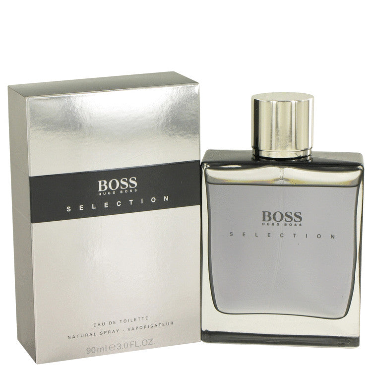 An image displaying Boss Selection by Hugo Boss Eau De Toilette Spray for Men by Hugo Boss