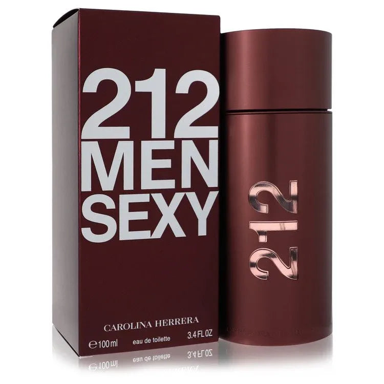 An image displaying 212 Sexy by Carolina Herrera Eau De Toilette Spray for Men by Carolina Herrera