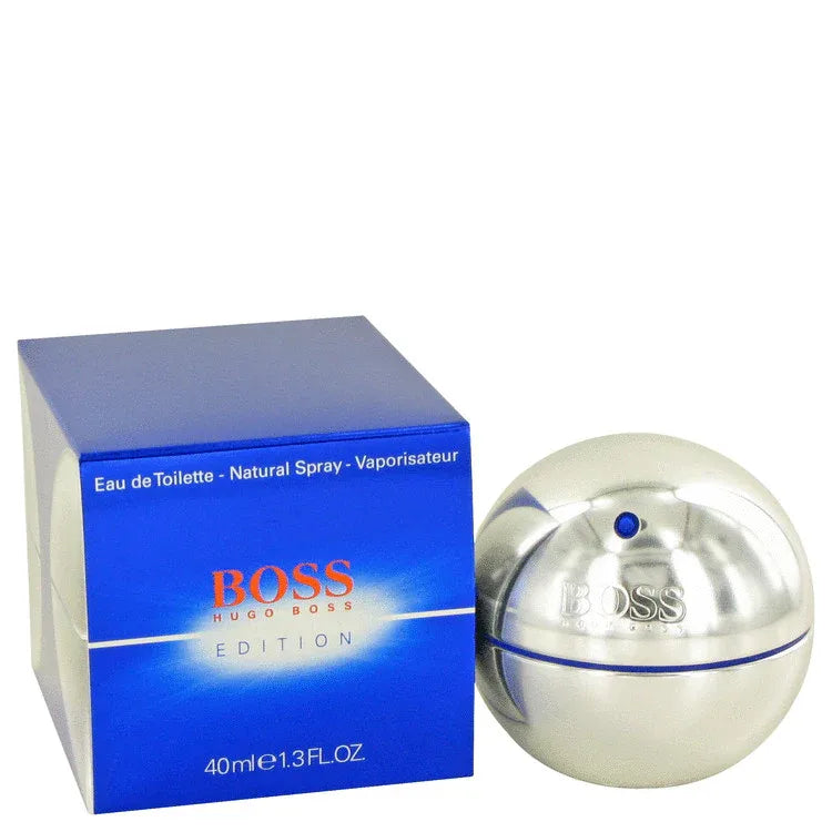 An image displaying Boss In Motion Electric by Hugo Boss Eau De Toilette Spray for Men by Hugo Boss
