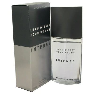 An image displaying L'eau D'Issey Pour Homme Intense by Issey Miyake Eau De Toilette Spray for Men by Issey Miyake