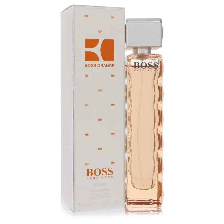An image displaying Boss Orange by Hugo Boss Eau De Toilette Spray for Women by Hugo Boss