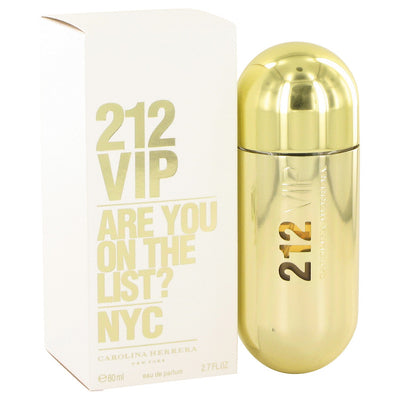 An image displaying 212 Vip by Carolina Herrera Eau De Parfum Spray for Women by Carolina Herrera