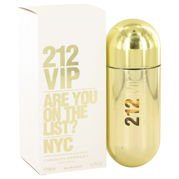 An image displaying 212 Vip by Carolina Herrera Eau De Parfum Spray for Women by Carolina Herrera