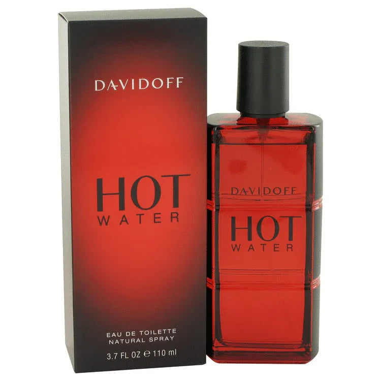 An image displaying Hot Water by Davidoff Eau De Toilette Spray for Men by Davidoff