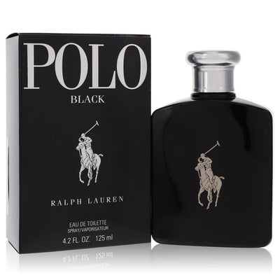 An image displaying Polo Black by Ralph Lauren Eau De Toilette for Men by Ralph Lauren