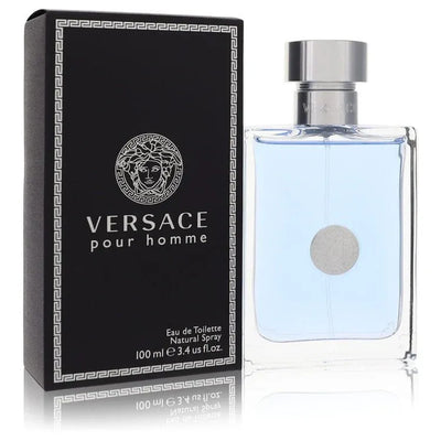 An image displaying Versace Pour Homme by Versace Eau De Toilette Spray for Men by Versace