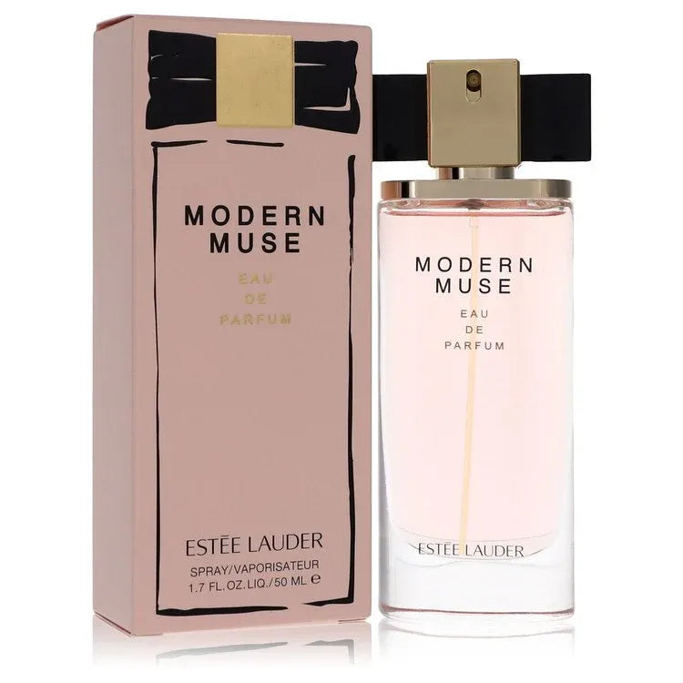 An image displaying Modern Muse by Estee Lauder Eau De Parfum Spray for Women by Estee Lauder