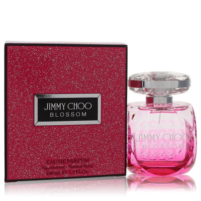 An image displaying Jimmy Choo Blossom by Jimmy Choo Eau De Parfum Spray 3.3 oz for Women by Jimmy Choo