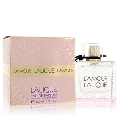 An image displaying Lalique L'amour by Lalique Eau De Parfum Spray for Women by Lalique