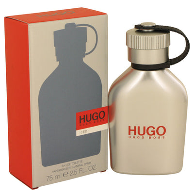 An image displaying Hugo Iced by Hugo Boss Eau De Toilette Spray for Men by Hugo Boss