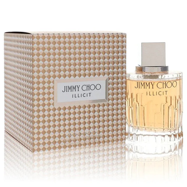An image displaying Jimmy Choo Illicit by Jimmy Choo Eau De Parfum Spray for Women by Jimmy Choo