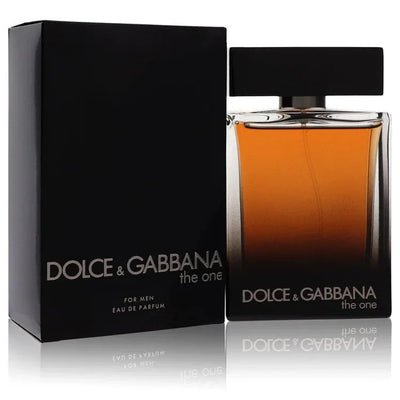 An image displaying The One by Dolce & Gabbana Eau De Parfum Spray for Men by Dolce & Gabbana